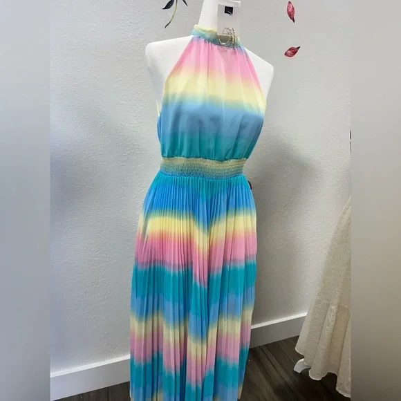 white christmas dresses Daria Draped Chiffon Maxi Dress / Pastel Nectarine | Meshki
